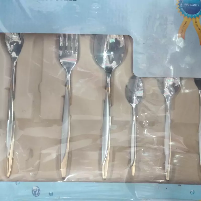 سرویش قاشق و چنگال نیولند تمام استیل